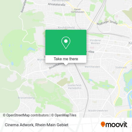 Карта Cinema Adwork
