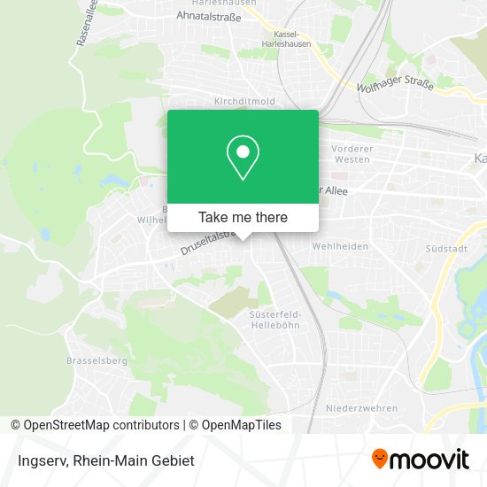 Карта Ingserv