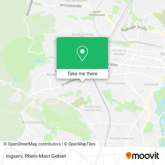 Карта Ingserv