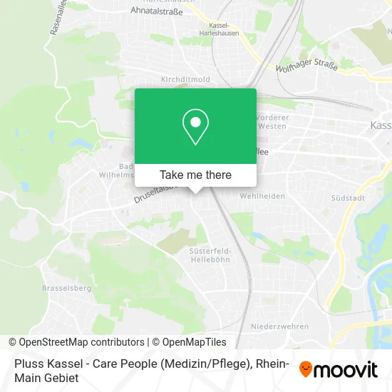 Карта Pluss Kassel - Care People (Medizin / Pflege)