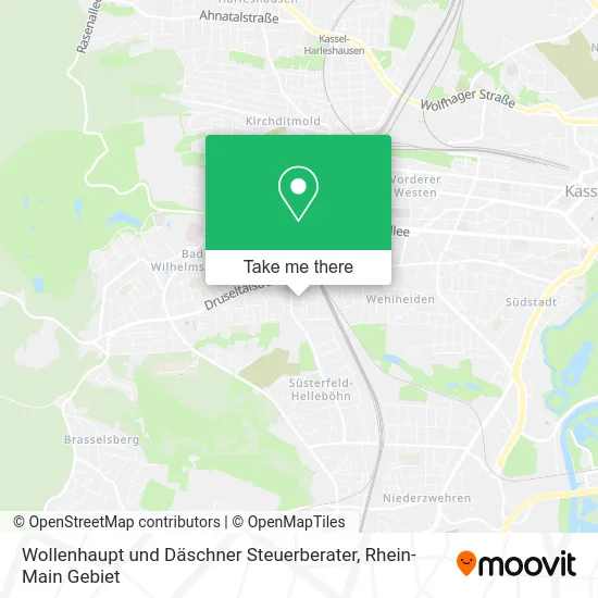 Карта Wollenhaupt und Däschner Steuerberater