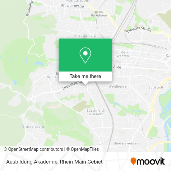 Карта Ausbildung Akademie