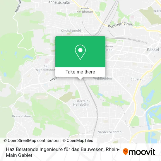 Карта Haz Beratende Ingenieure für das Bauwesen