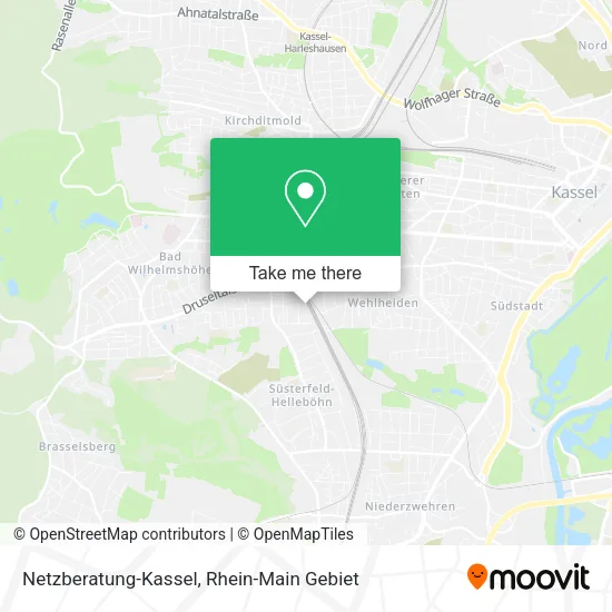 Карта Netzberatung-Kassel