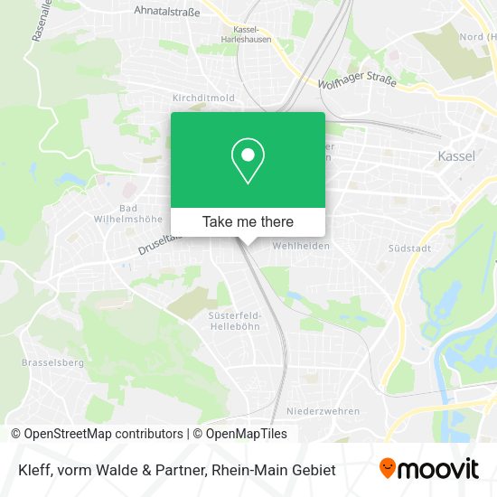 Карта Kleff, vorm Walde & Partner