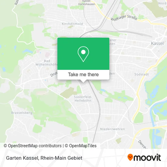 Карта Garten Kassel