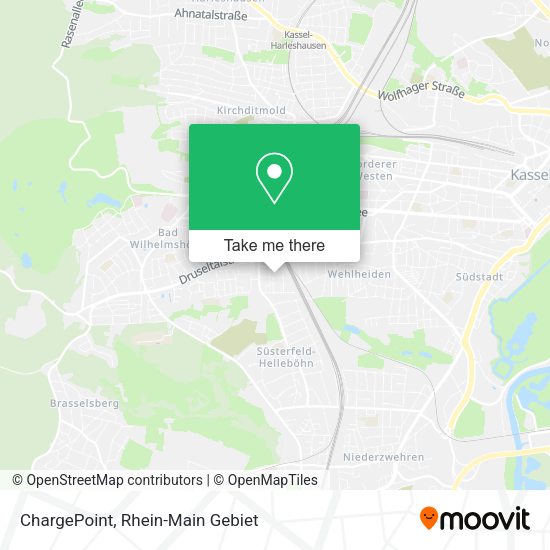 Карта ChargePoint