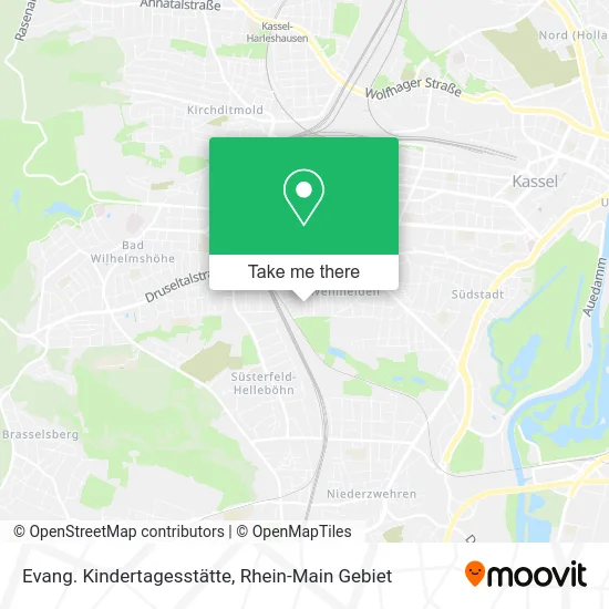 Карта Evang. Kindertagesstätte