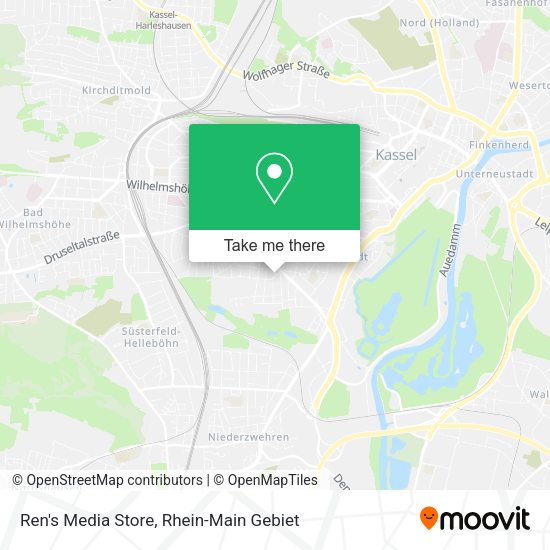 Карта Ren's Media Store