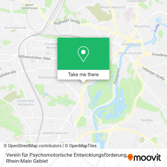 Карта Verein für Psychomotorische Entwicklungsförderung