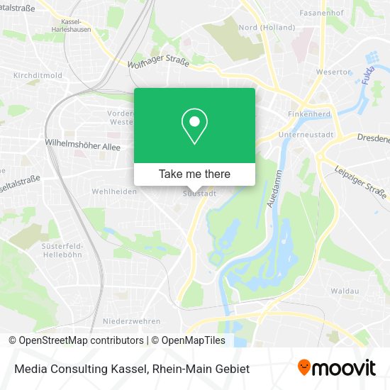 Карта Media Consulting Kassel