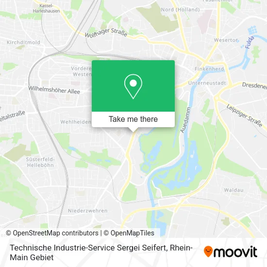 Карта Technische Industrie-Service Sergei Seifert