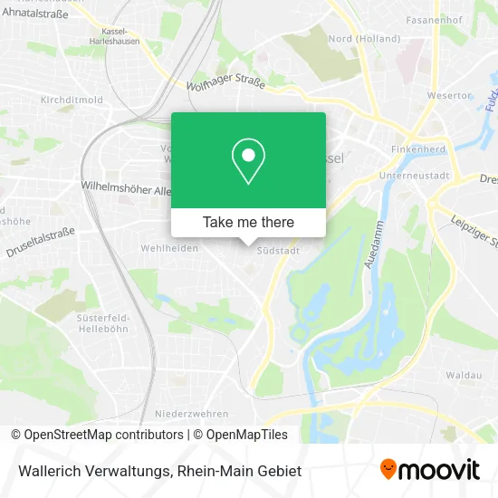 Карта Wallerich Verwaltungs