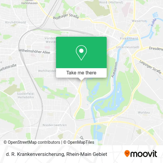 Карта d. R. Krankenversicherung