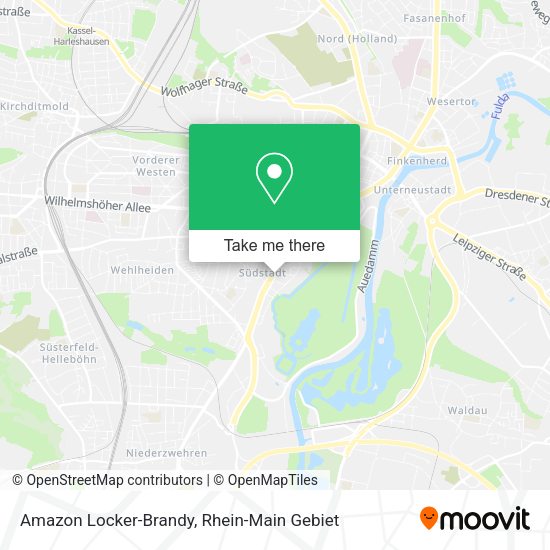 Карта Amazon Locker-Brandy