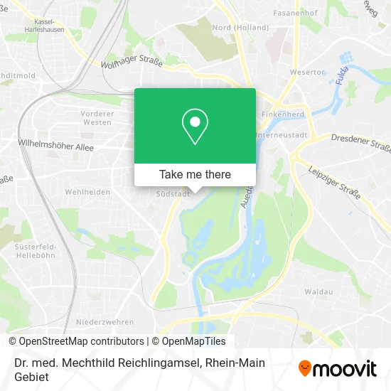 Карта Dr. med. Mechthild Reichlingamsel