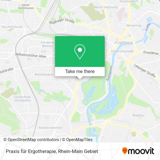 Карта Praxis für Ergotherapie