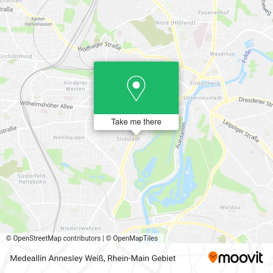 Карта Medeallin Annesley Weiß