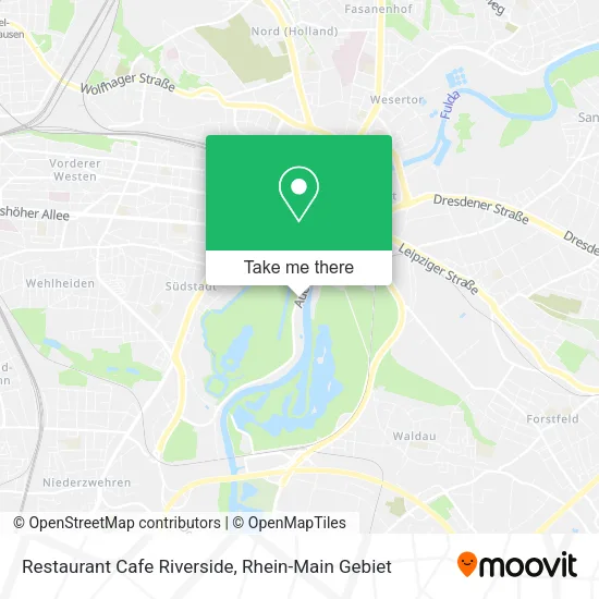 Карта Restaurant Cafe Riverside