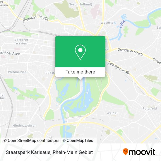 Карта Staatspark Karlsaue