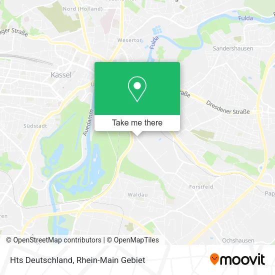 Карта Hts Deutschland