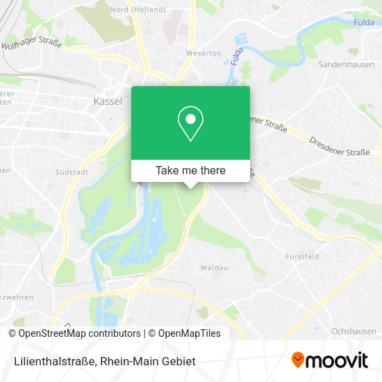 Карта Lilienthalstraße