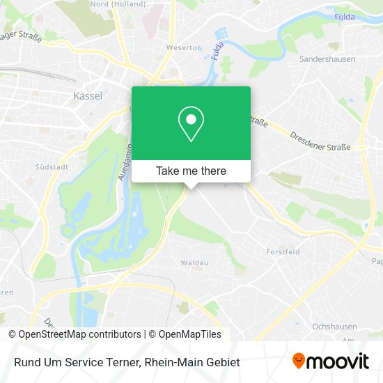 Карта Rund Um Service Terner