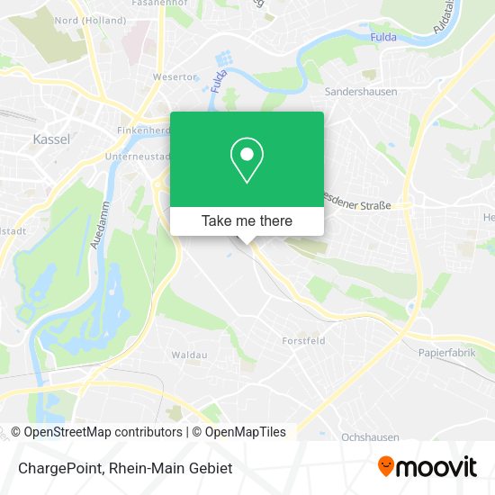 Карта ChargePoint