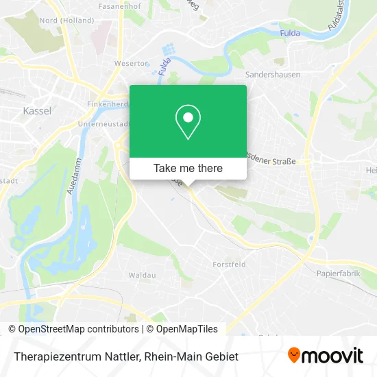 Карта Therapiezentrum Nattler