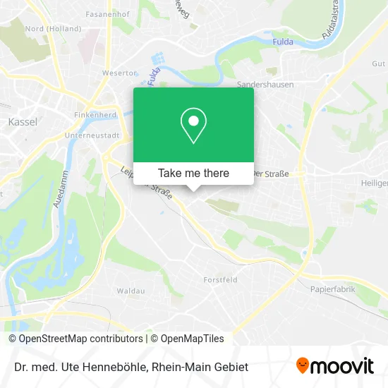 Карта Dr. med. Ute Henneböhle