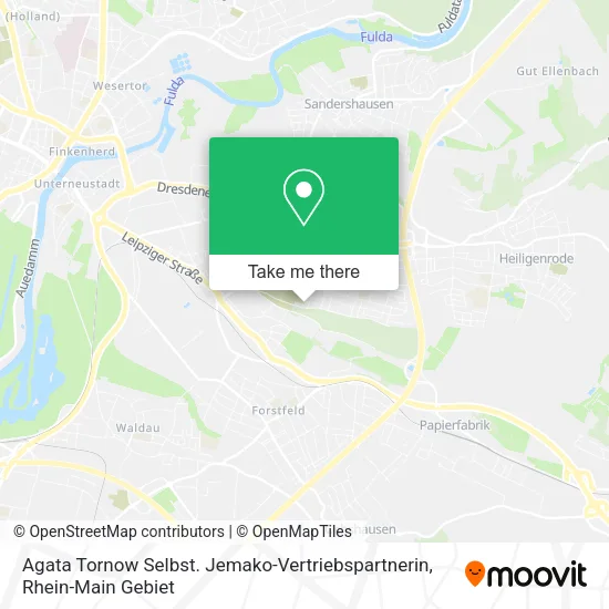 Карта Agata Tornow Selbst. Jemako-Vertriebspartnerin