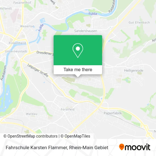 Карта Fahrschule Karsten Flammer