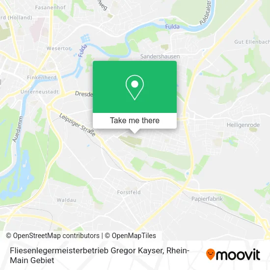 Карта Fliesenlegermeisterbetrieb Gregor Kayser