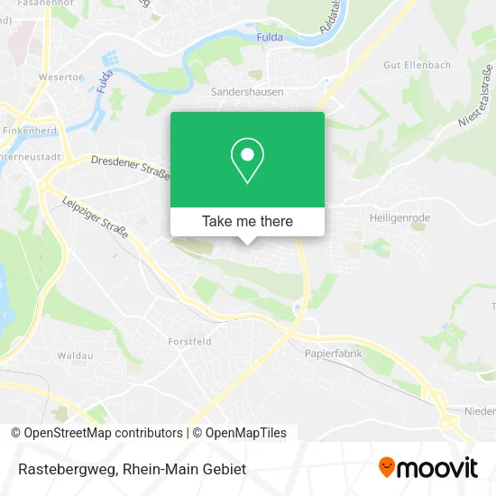 Карта Rastebergweg
