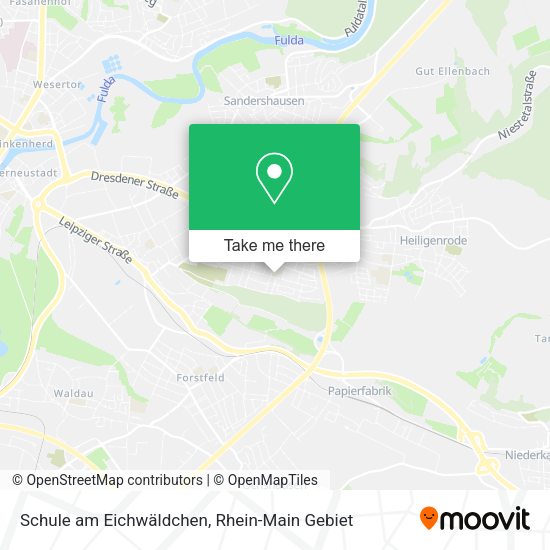Карта Schule am Eichwäldchen