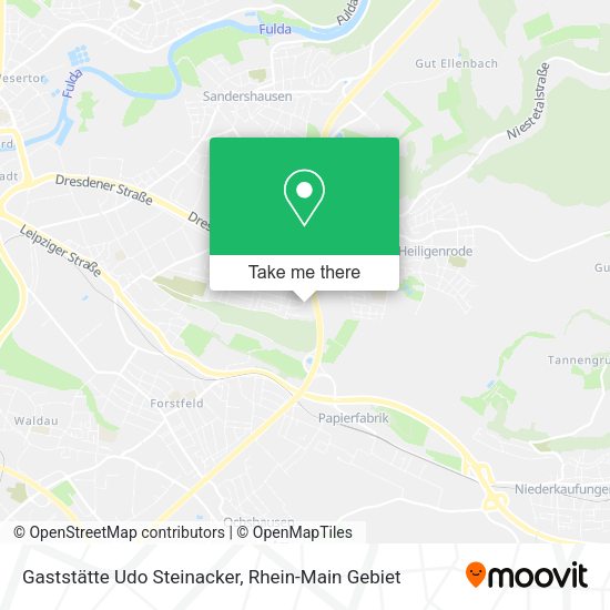 Карта Gaststätte Udo Steinacker