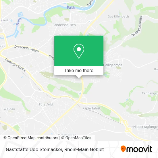 Карта Gaststätte Udo Steinacker