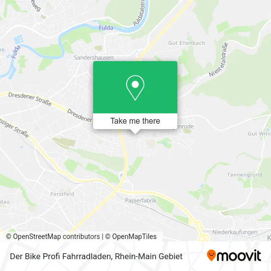 Карта Der Bike Profi Fahrradladen