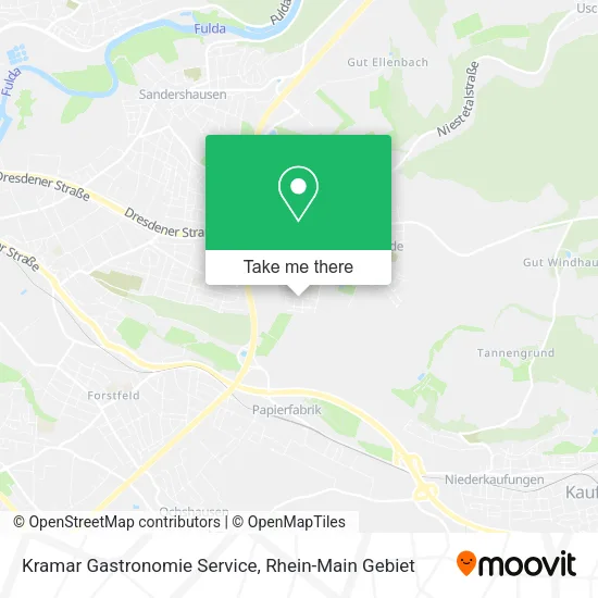 Карта Kramar Gastronomie Service