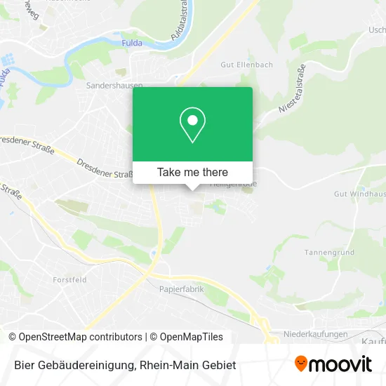 Карта Bier Gebäudereinigung