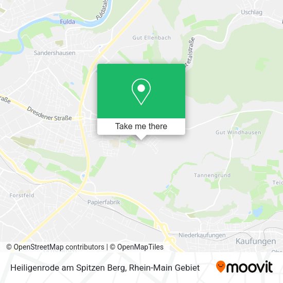 Карта Heiligenrode am Spitzen Berg