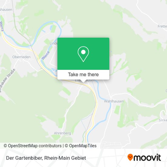 Карта Der Gartenbiber