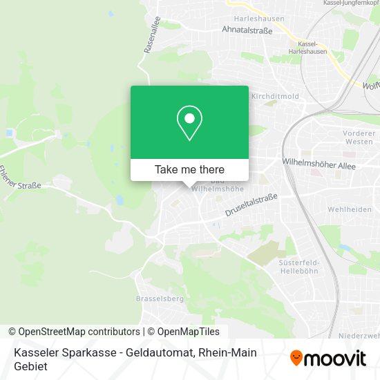 Карта Kasseler Sparkasse - Geldautomat