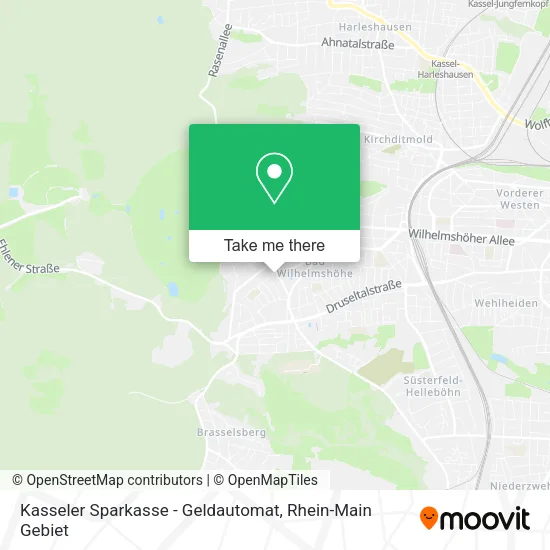 Карта Kasseler Sparkasse - Geldautomat