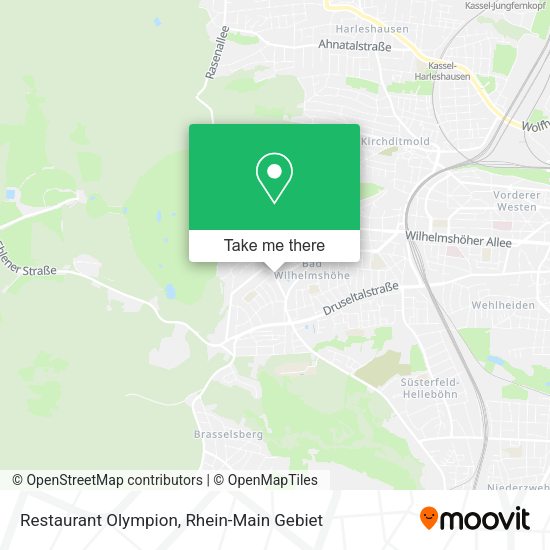 Карта Restaurant Olympion