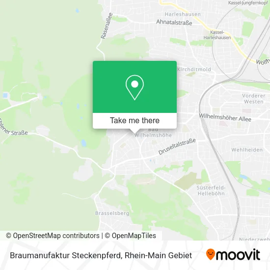 Карта Braumanufaktur Steckenpferd