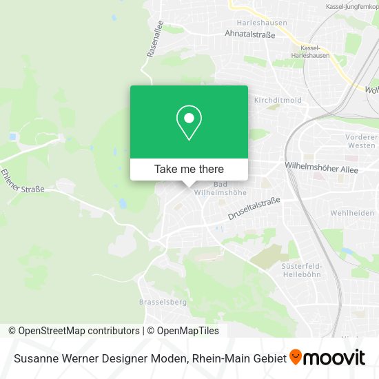 Susanne Werner Designer Moden map