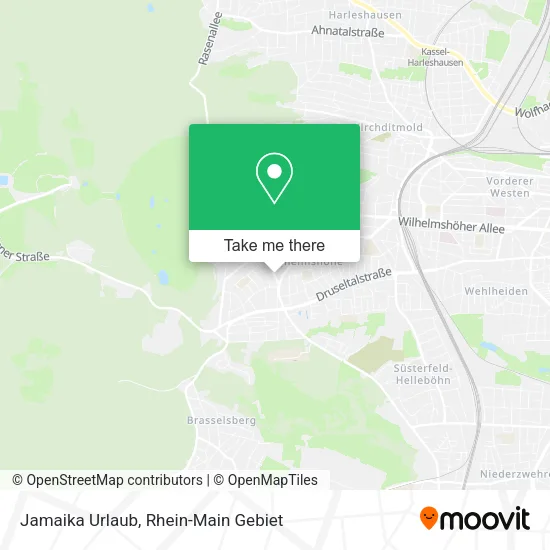 Карта Jamaika Urlaub