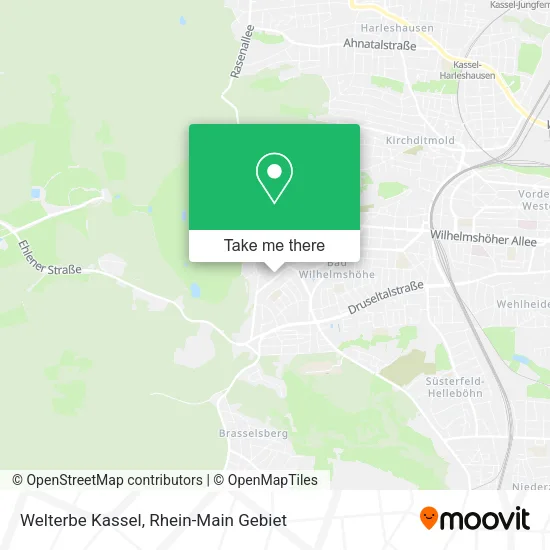 Карта Welterbe Kassel