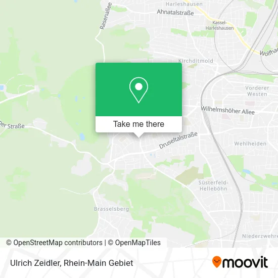 Карта Ulrich Zeidler